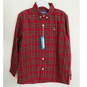 J. Bailey Roscoe Button Down Shirt - Tartan NWT size 5